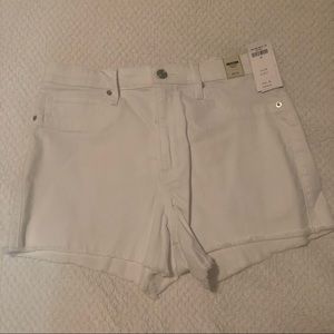 NWT Abercrombie White Shorts